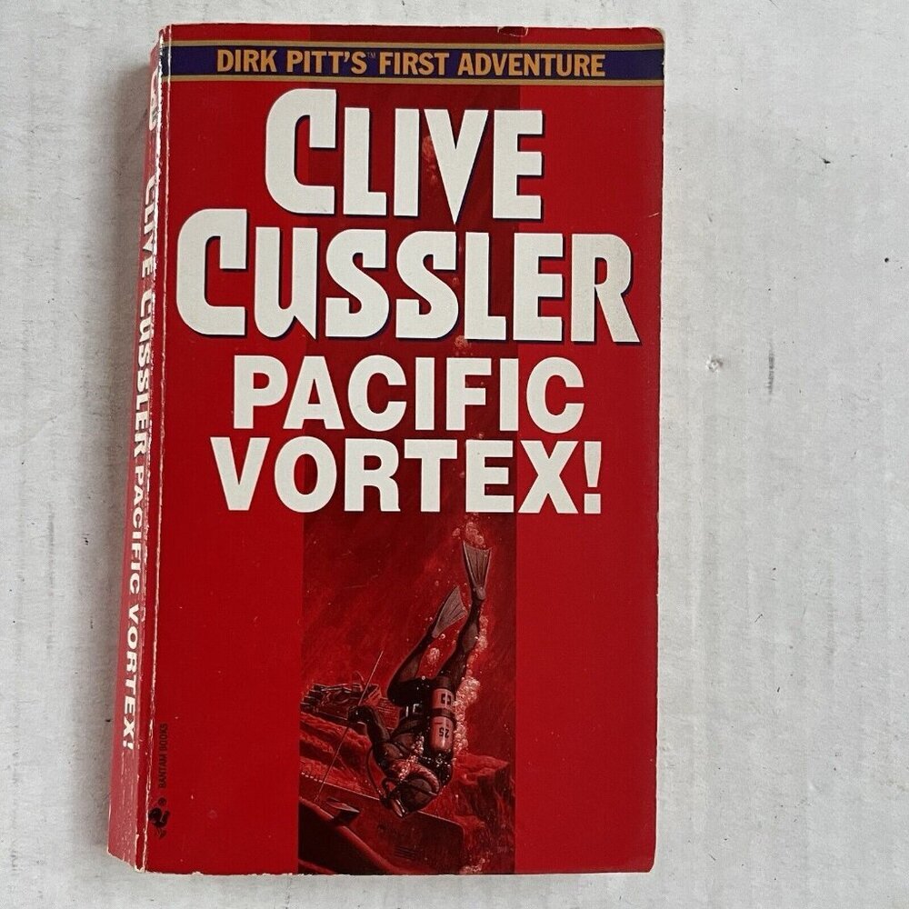 Clive Cussler A Dirk Pitt Adventure Pacific Vortex Paperback Book 1994